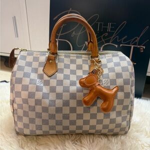 2008 Louis Vuitton Damier azure speedy 30